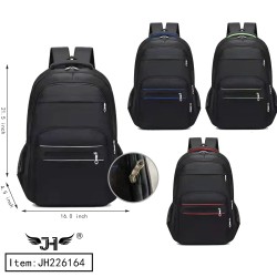 BLACK BACKPACK 4 COLOR MIX 21.5