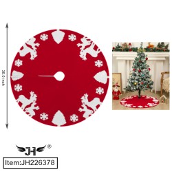 CHRISTMAS TREESKIRT REINDEER TREE6PC/ 60PC/CS