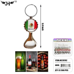 KEY CHAIN BOTTLE OPENER -MEXCIO 25DZ/CS
