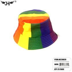 BUCKET HAT - RAINBOW VERTICAL LINE 5DZ/CS