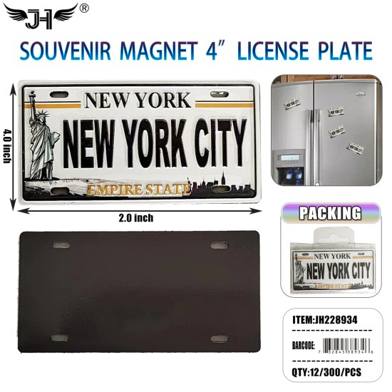 NYC FRIDGE MAGNET-NEW YORK CITY 25DZ/CS