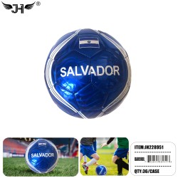 EL SALVADOR FLAG SOCCER BALL 36PC/CS