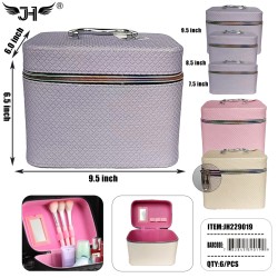 JEWELRY BOX 3 COLOR ASST 6PC/CS