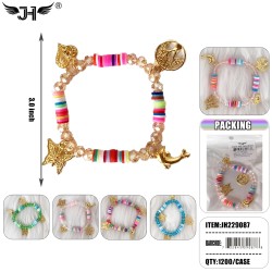 RED ROPE MIX DESIGN BRACELET 100DZ/CS