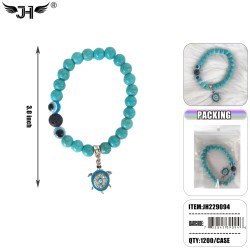 STONE EVIL EYE MIX DESIGN BRACELET 100DZ/CS
