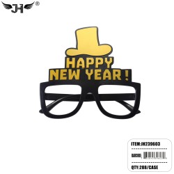 NEW YEAR GLASSES - HAPPY NEW YEAR HAT DESIGN 24DZ/CS