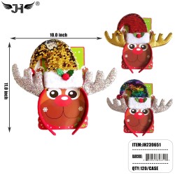 HEADBAND - CHRISTMAS SEQUENCE 3 COLOR MIX 10DZ/CS