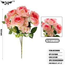 ARTIFICIAL FLOWER ROSE 16