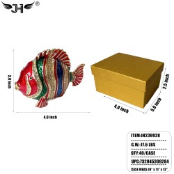 JEWELRY BOX CLAWN FISH 40PC/CS