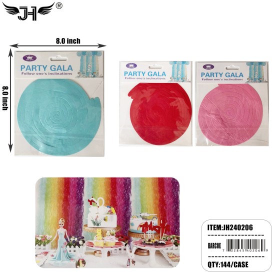 SMALL DESGIN HANGING DECORATION 30DZ/CS