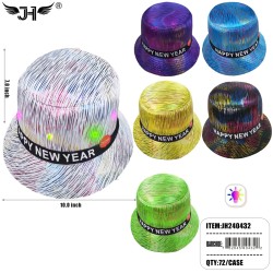 NEW YEAR HAT - LIGHT UP BUCKET HAT 3DZ/2BX/6DZ/CS