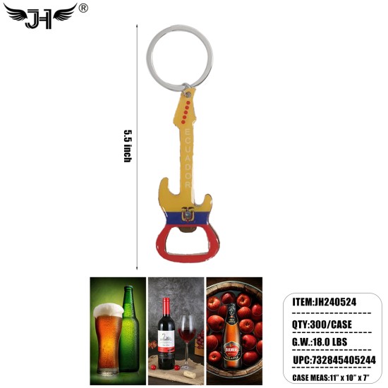 KEY CHAIN - #1 BOTTLE OPENER ECUADOR 25DZ/CS