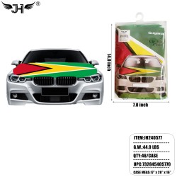 FRONT CAR COVER - GUYANA 48PC/CS