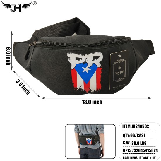 FLAG WAIST BAG - PUERTO RICO 6