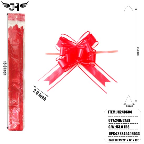 RIBBON - RED COLOR 31.5