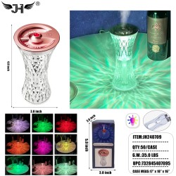 HUMIDIFIER - ROSE GOLD TOP CLEAR 50PC/CS