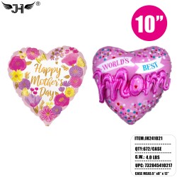 FOIL BALLOON - MOTHERS DAY 8 MIX 10