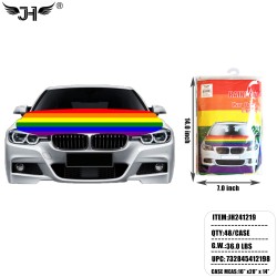 FRONT CAR COVER - RAINBOW 48PC/CS