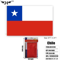 FLAG - 3FTx5FT CHILE 6DZ/2BX/12DZ/CS