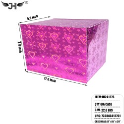WRAPPING BOX - PINK HOLOGRAM L SIZE 11