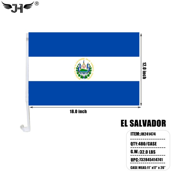 FLAG - CAR WINDOW CLIP 12