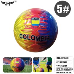 COUNTRY SOCCER BALL - COLOMBIA FLAG 36PC/CS