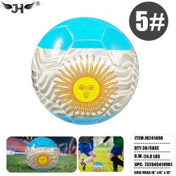 COUNTRY SOCCER BALL - ARGENTINA FLAG 36PC/CS