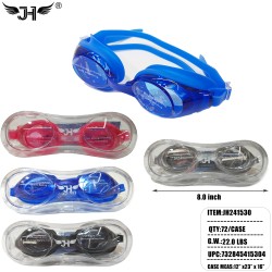 SWIMMING GOGGLE - SILICON WATER PROOF MIX 4 COLOR 6DZ/CS