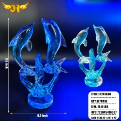 CRYSTAL DOLPHIN 12PC/CS