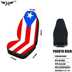 CAR SEAT COVER - PUERTO RICO 48PC/CS