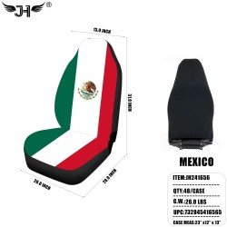 CAR SEAT COVER - MEXICO 48PC/CS
