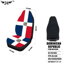 CAR SEAT COVER - DOMINICAN REPUBLIC 48PC/CS