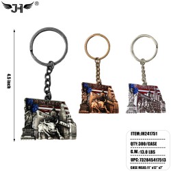 KEYCHAIN - NEW YORK LANDSCAPE MIX 3 COLOR 25DZ/CS