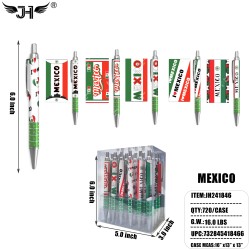 COUNTRY PEN - MEXICO 6 STYLE (24CT) 30BX/CS