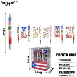 COUNTRY PEN - PUERTO RICO 6 STYLE (24CT) 30BX/CS