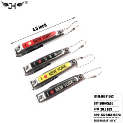 KEYCHAIN - NY NAIL CLIPPER 25DZ/CS