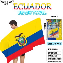 FLAG BEACH TOWEL - ECUADOR 59