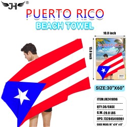 FLAG BEACH TOWEL - PUERTO RICO 59