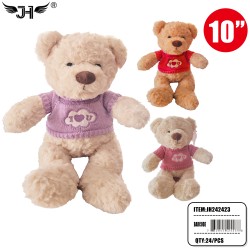 #3 TEDDY BEAR WITH SHIRT 3 COLOR MIX 10