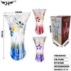 GLASS VASE 15PC/CS