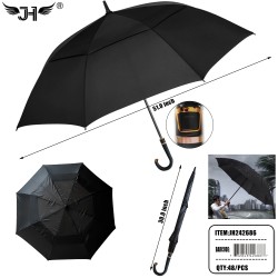 UMBRELLA - J HANDLE FOLDING AUTO OPEN 30