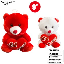 #3 TEDDY BEAR WITH HEART 2 COLOR 9