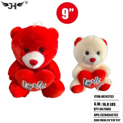 #3 TEDDY BEAR WITH HEART 2 COLOR 9