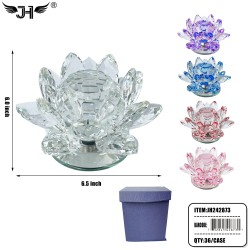 CRYSTAL - LOTUS FLOWER SPIN BASE MIX  6