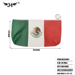 FLAG COIN PURSE - MEXICO 20DZ/CS