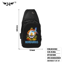 FLAG CROSSBODY BAG - HONDURAS 12