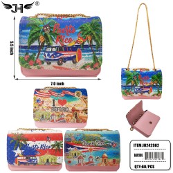 COUNTRY HANDBAG - PUERTO RICO 12PC/5BD/60PC/CS