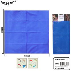 BANDANA - SOLID ROYAL BLUE COLOR 25DZ/CS