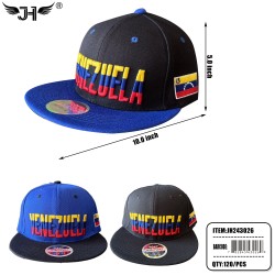 COUNTRY CAP - VENEZUELA FLAG 3 COLOR MIX 10DZ/CS