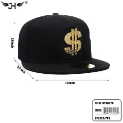 BASEBALL CAP  - DOLLAR SIGN 10DZ/CS